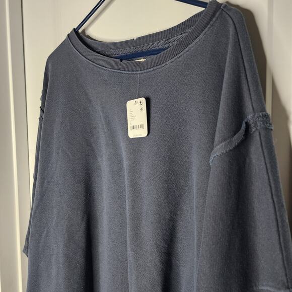 Medium | Free People | NWT | We The Free Camden Navy Blue - Picture 4 of 5